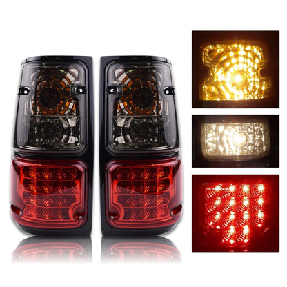 LED Tail Lights Lamp +Bulb Pair Fits Isuzu TFR Holden Rodeo Pickup 1989-97 D11