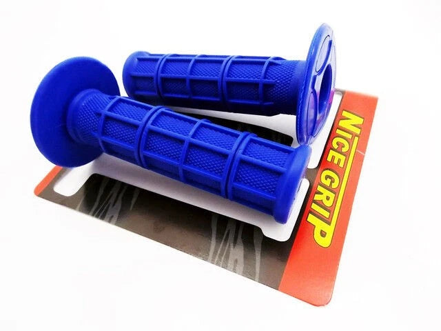 Blue Hand Grip Set for Suzuki RM125  - Left & Right Pair