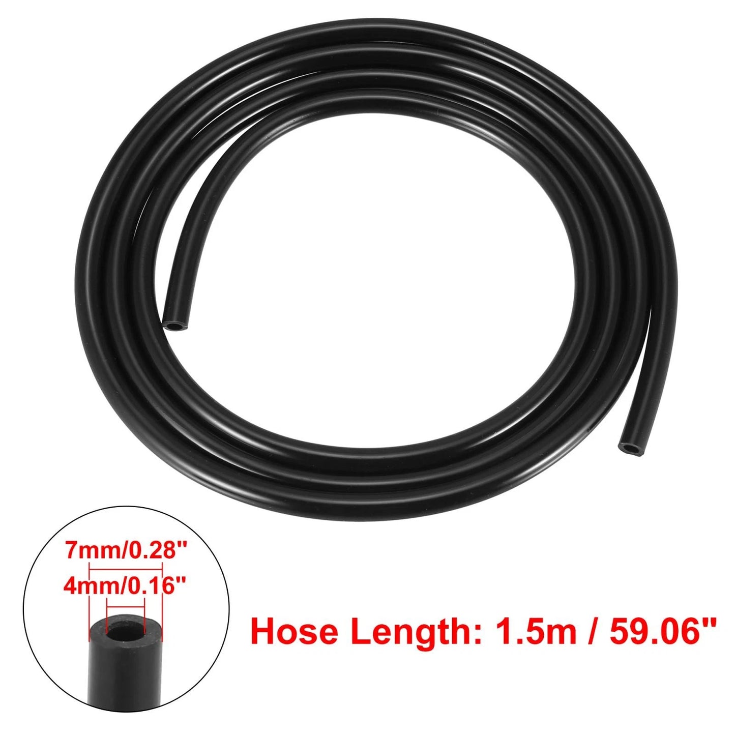 4pcs Windshield Wiper Nozzles for Nissan Titan Infiniti QX56 Black