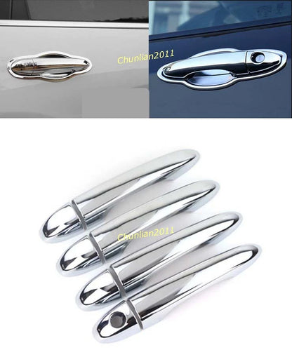 Chrome Door Handle Cover Trim for Jeep Compass (2017-2021)