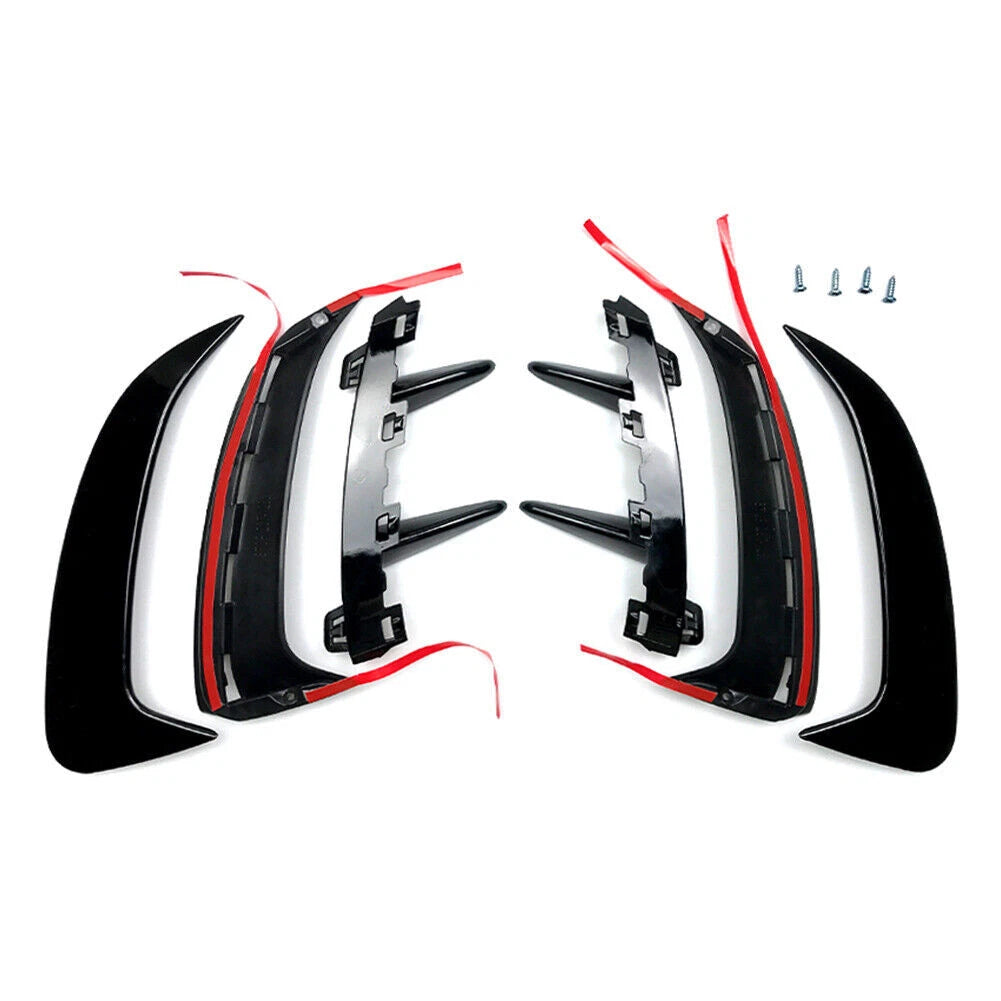 Carbon Fiber Bumper Splitter Spoiler Canard for Mercedes Benz A-Class (19-22)