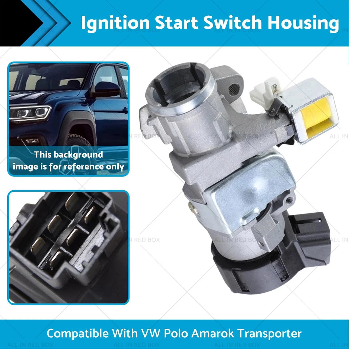 Ignition Lock Housing for VW Amarok, Polo, Transporter, Skoda (2010-2023)