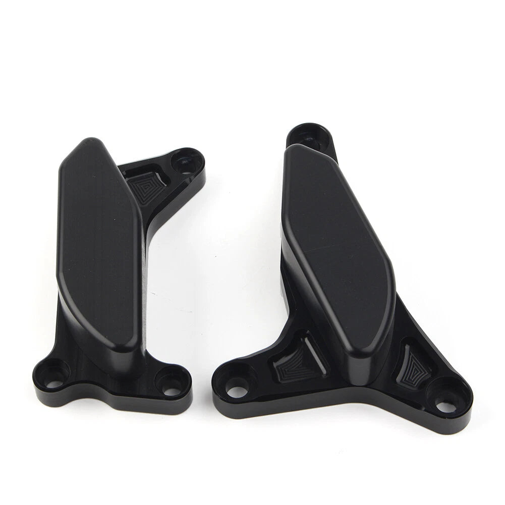 CNC Black Engine Case Slider Protector Cover for YAMAHA FZ1 FZ8 (2006-2016)