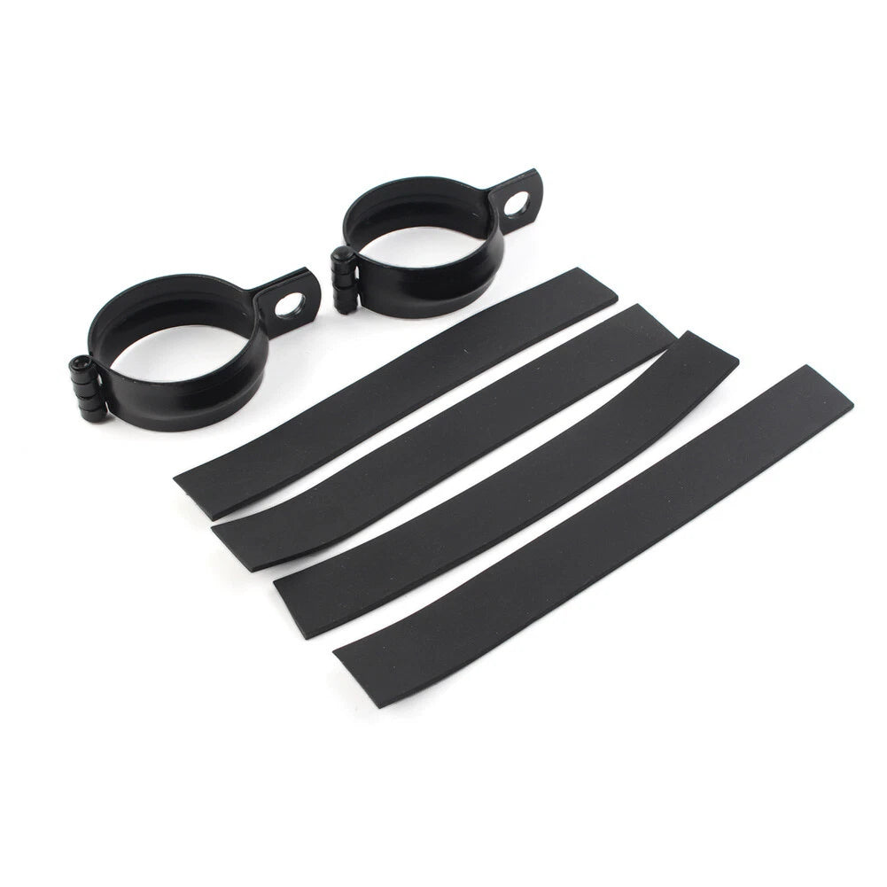 Motorcycle Front Fork Clamp Turn Signal Light Mount Bracket 42-51MM