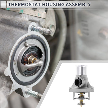 Engine Thermostat Housing Assembly for Chevy Aveo Aveo5 (2009 - 2011)