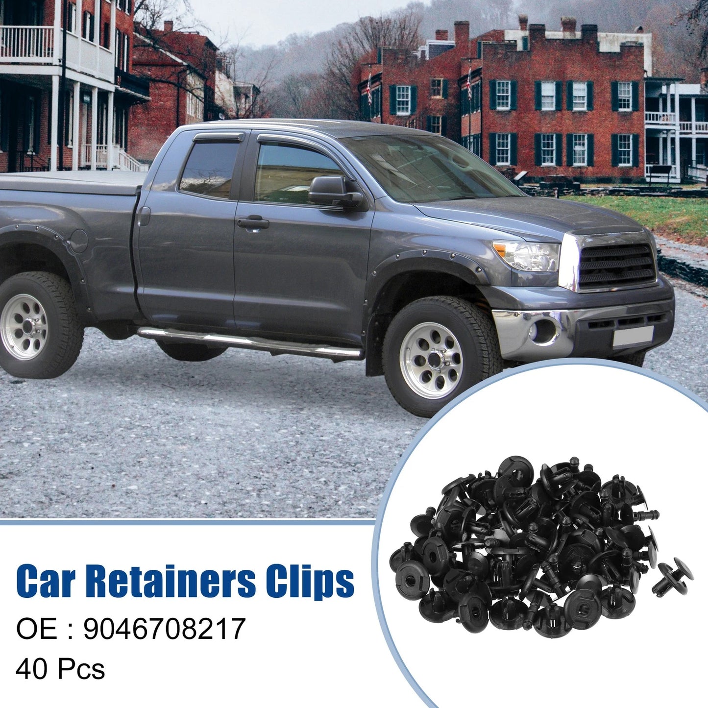 40 Pcs Radiator Cover Clips for Toyota 4Runner (2003-2023)