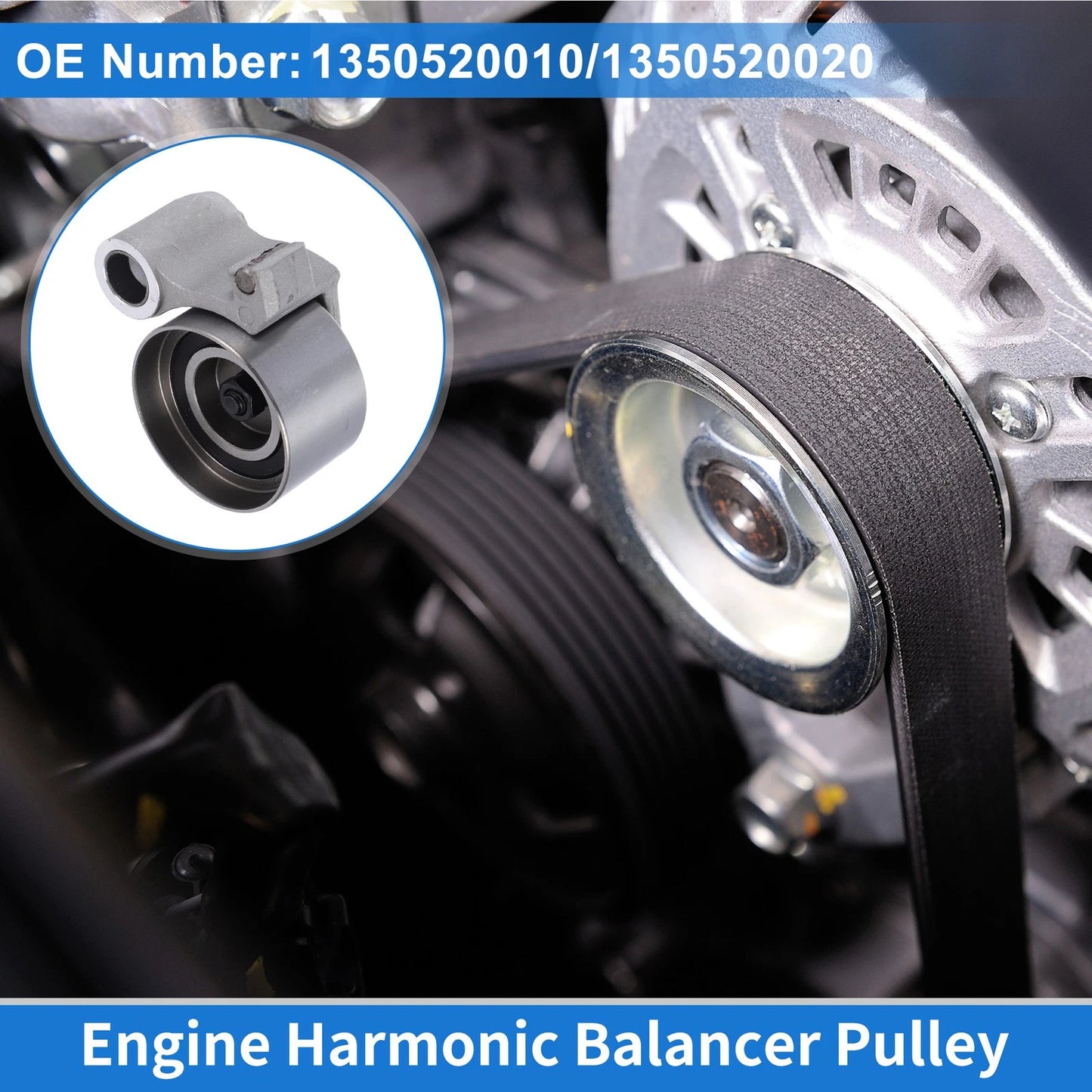 Drive Belt Idler Pulley 1 Pc for Lexus RX300 (1999–2003)