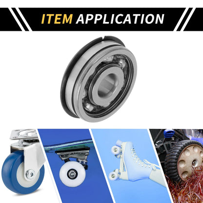 10x35x11mm Deep Groove Ball Bearings P6 1 Pc for Scooter Skateboard Wheel