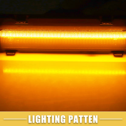 Front LED Side Marker Light Amber Black for Chevy Camaro 1 Pair