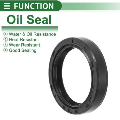 Oil Seal / 32x42x8mm / Seal Ring Rotary Shaft Seal NBR Rubber (Black) 5 Pcs