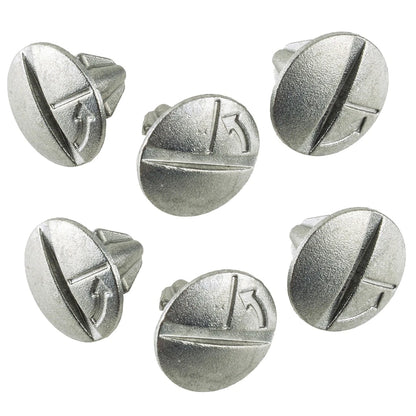 6x Engine Cover Lower Pin Screw for Honda Civic, CR-V (2001-2023)
