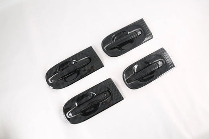 Smartkey Door Handle Bowl ABS Fiber Set Cover Trim for Toyota Sienna (2011-2020)