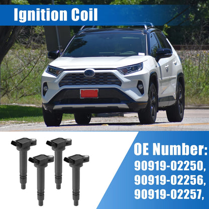 4pcs Ignition Coil for Toyota 4Runner (2010–2022)