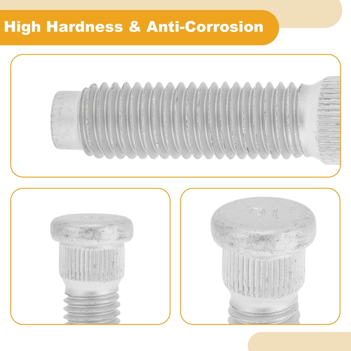 M14x2.0 Wheel Lug Studs for Ford F150 (2001-2014) - 6 Pieces
