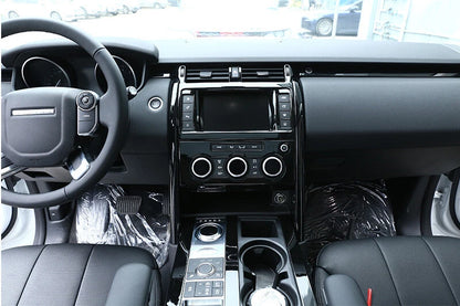 Black Center AC Volume Button Panel Cover Trim For Range Rover Discovery 5