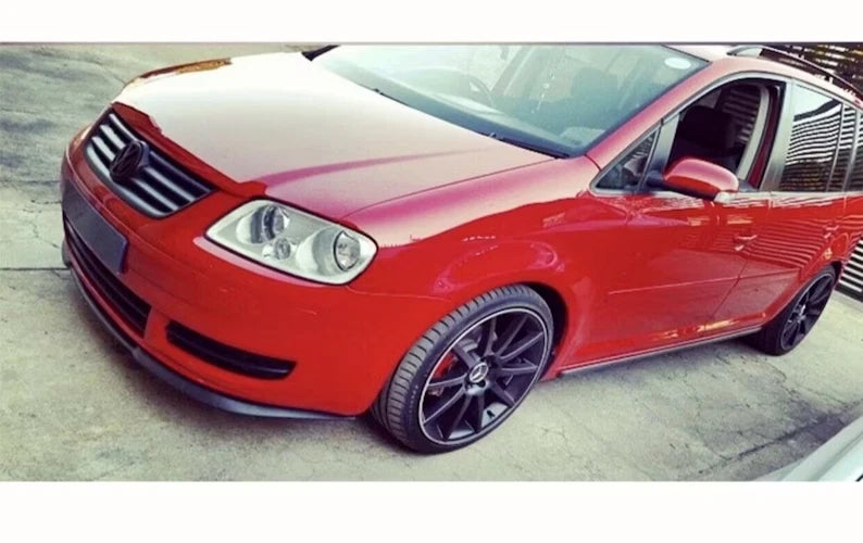 Front Bumper Lip 3 Pcs for VW Touran Cupra R