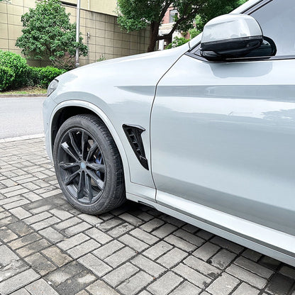 2 x Side Fender Vent Trim Covers for BMW X3 G01 X4 G02 (2018-2023)
