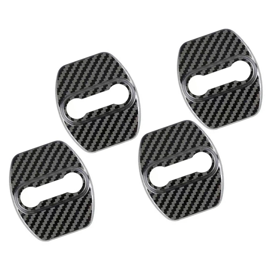 4 Pcs Car Door Lock Cover Trim Protector for Kia GT