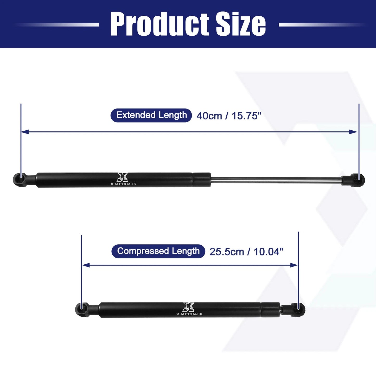 2 x Front Hood Gas Lift Supports for BMW 3 Series E90 E91 E92 (2005-2011)