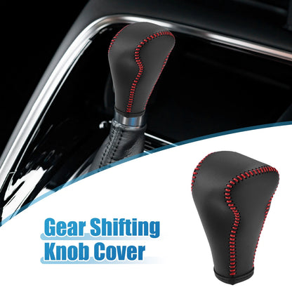 Nissan Versa Gear Shifting Knob Cover Trim 2013-2016 Black Red