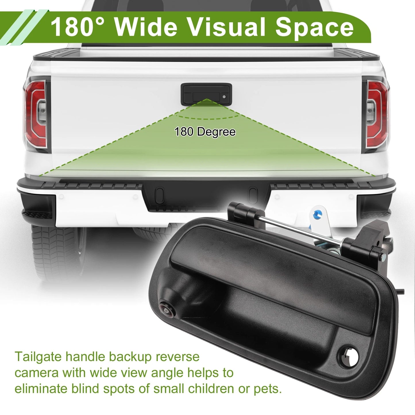 Tailgate Handle & Backup Camera for Toyota Tundra (2000-2006)