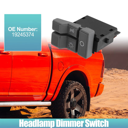 Headlight Switch for Chevy Copper Tone Black Gray