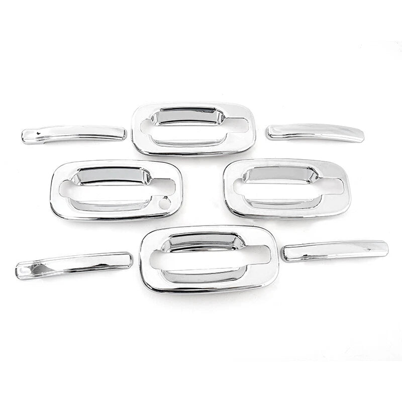 Front Door Handle Covers 4 x for Chevy Silverado 1500 2500 (1999-2006)