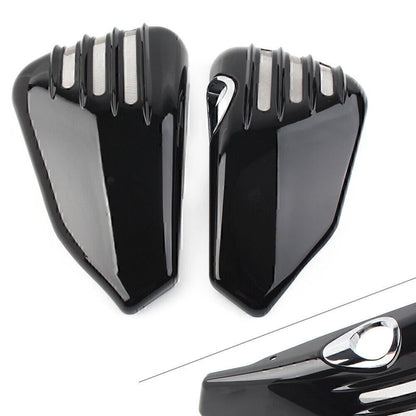 Black Battery Side Covers for Harley Davidson Sportster 1200 (2014-2021)