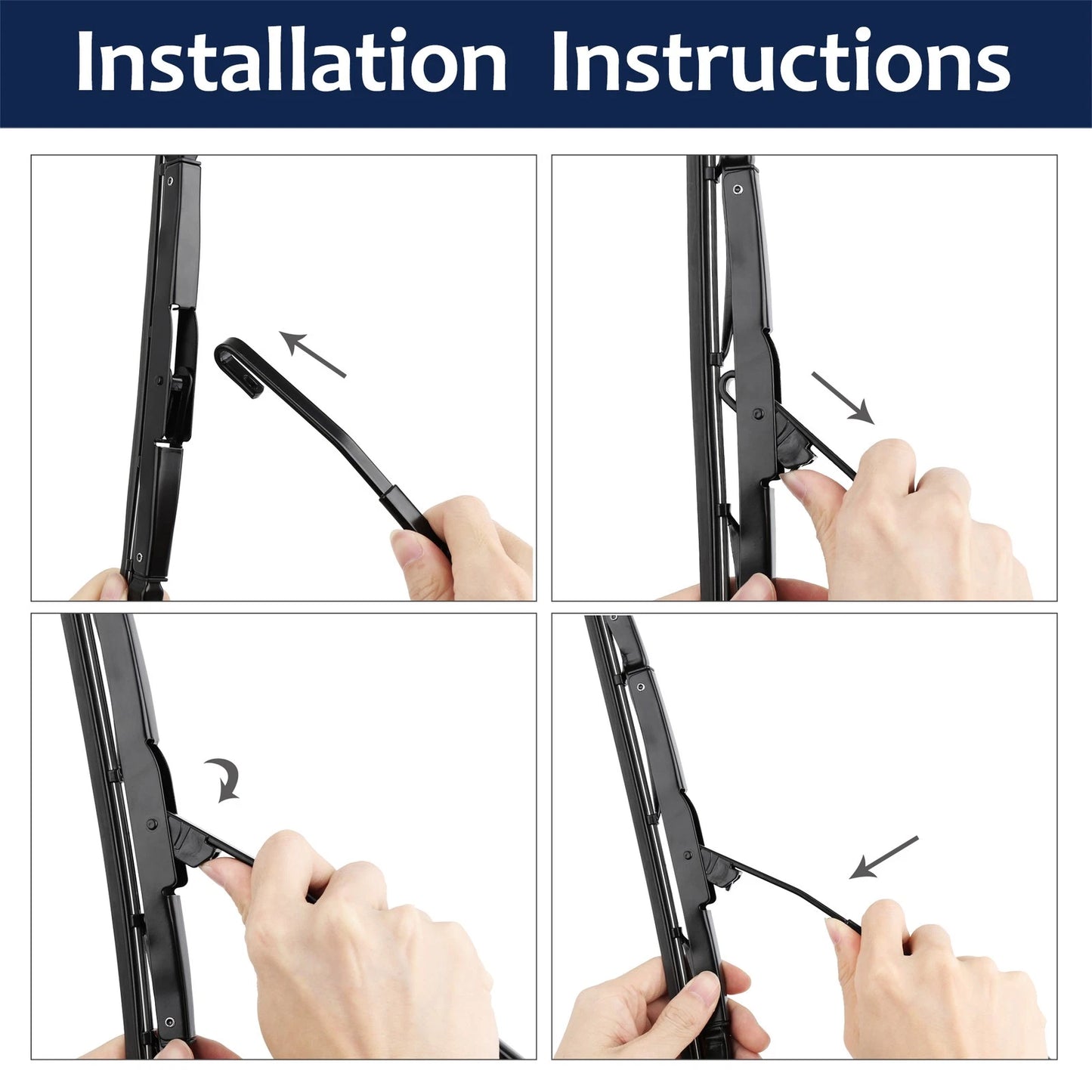 Rear Windshield Wiper Blade Replacement for Chevrolet HHR (2006-2011)