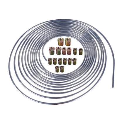 25ft 3/16 Brake Line Piping Kit for New Reel Zinc Steel (2023)