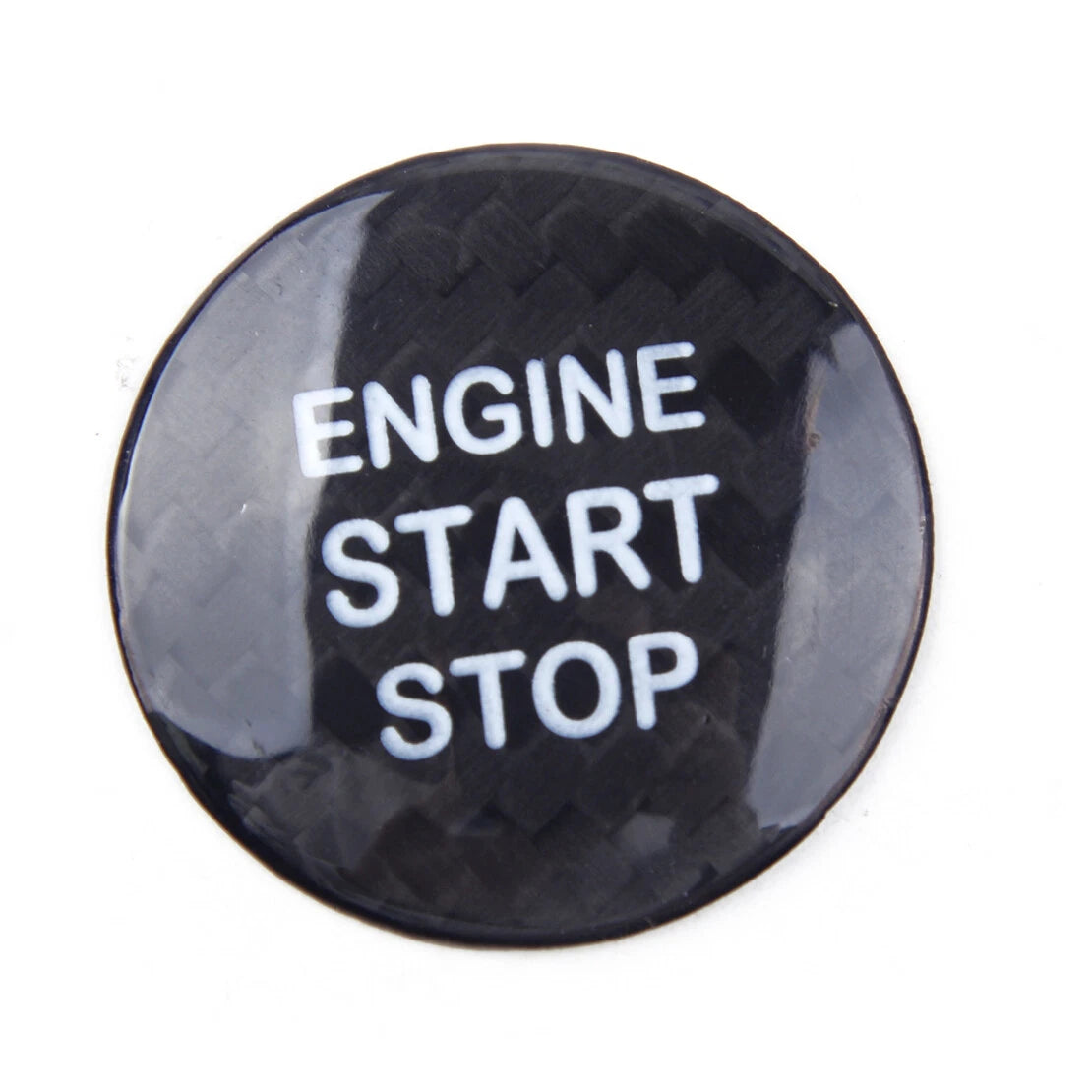 Carbon Fiber Engine Start Stop Button Cover Trim for Lexus IS250 IS300