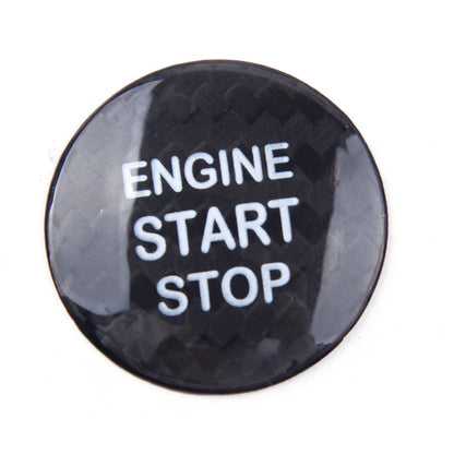 Carbon Fiber Engine Start Stop Button Cover Trim for Lexus IS250 IS300