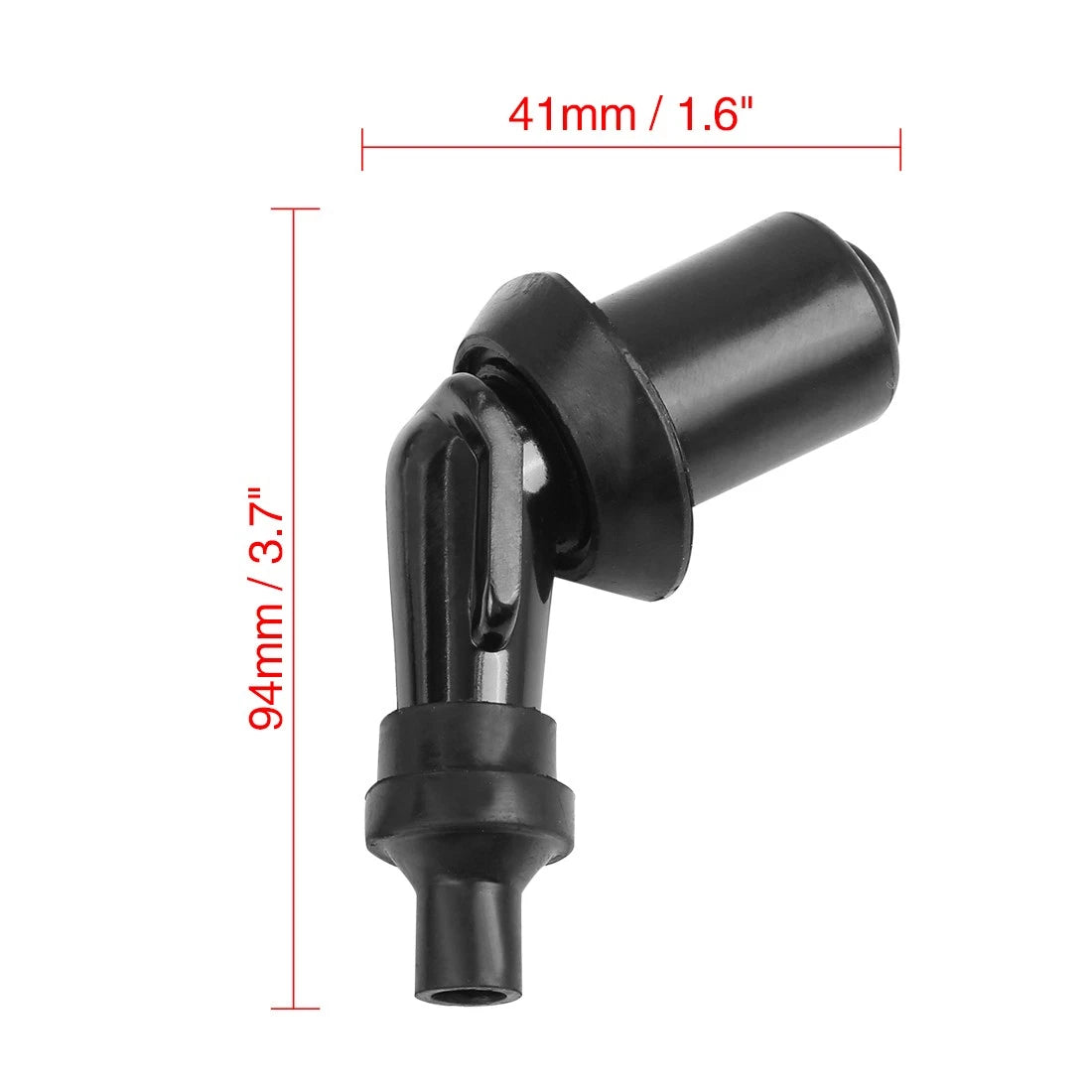 2 x Spark Plug Boot Cap Cover Waterproof for WH125 ZY125 Motorcycle Dirt Bike