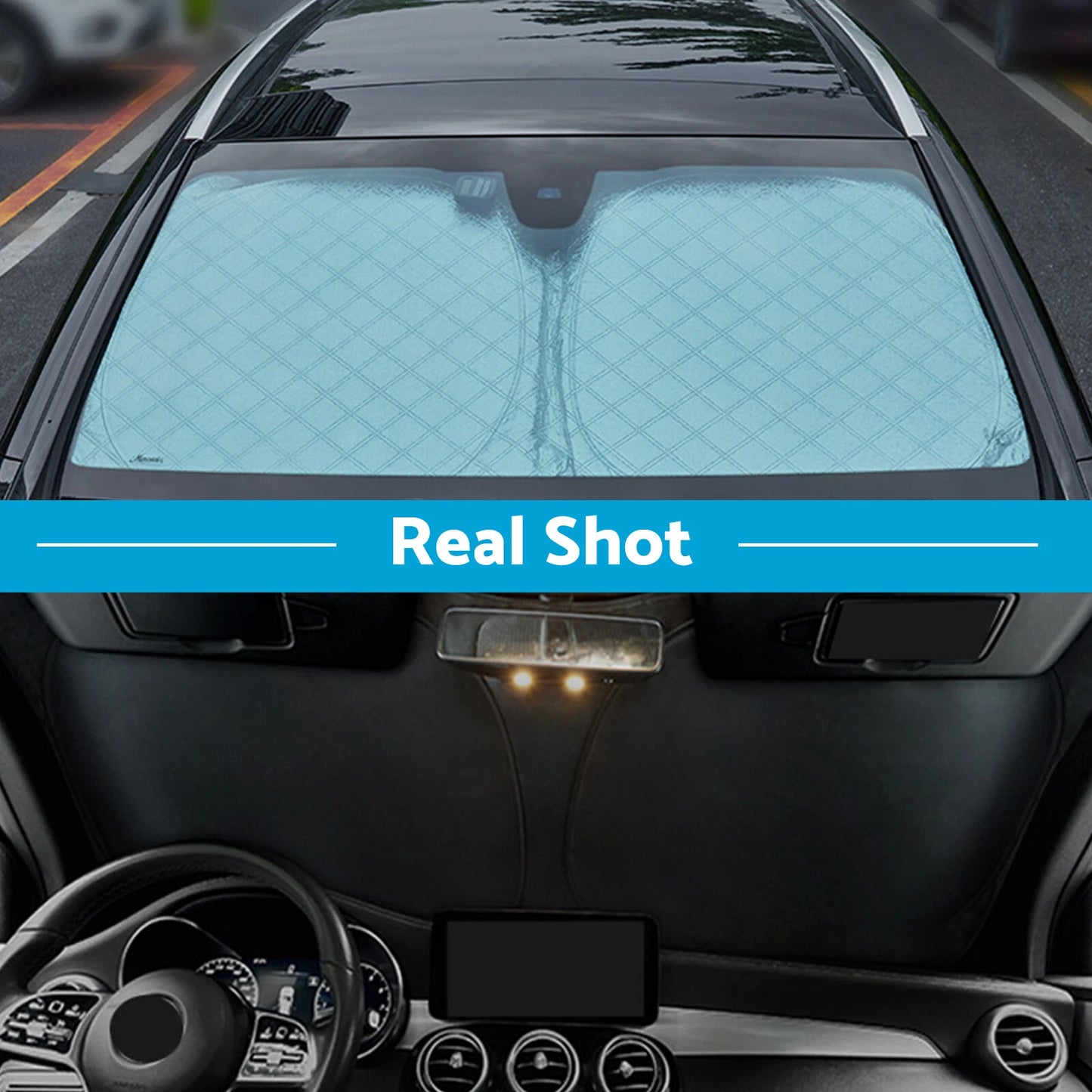 6 Layer Thick WindScreen Sun Shade for Mazda 3 (2019-2024) UV Protection