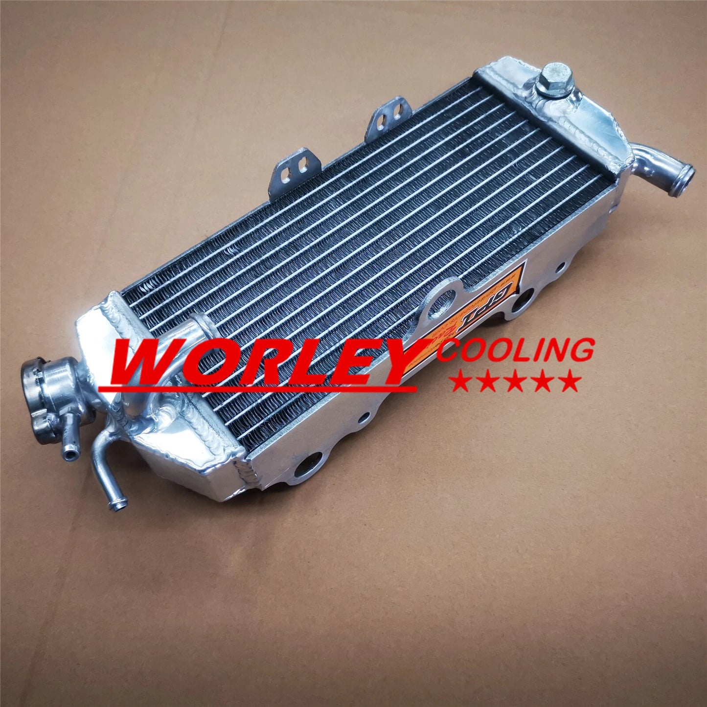 Aluminum Radiator & Hose for KTM 640 LC4 Supermoto/Adventure (2003-2007)