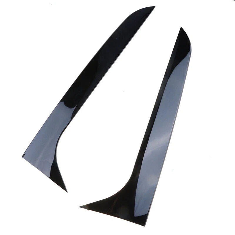 Gloss Black Rear Window Side Wing Spoilers for Audi A4 B8 Allroad (2009-2016)