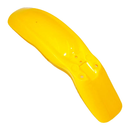 Yellow Plastic Front Wheel Mud Guard Fender for KLX110 (2002-2023)