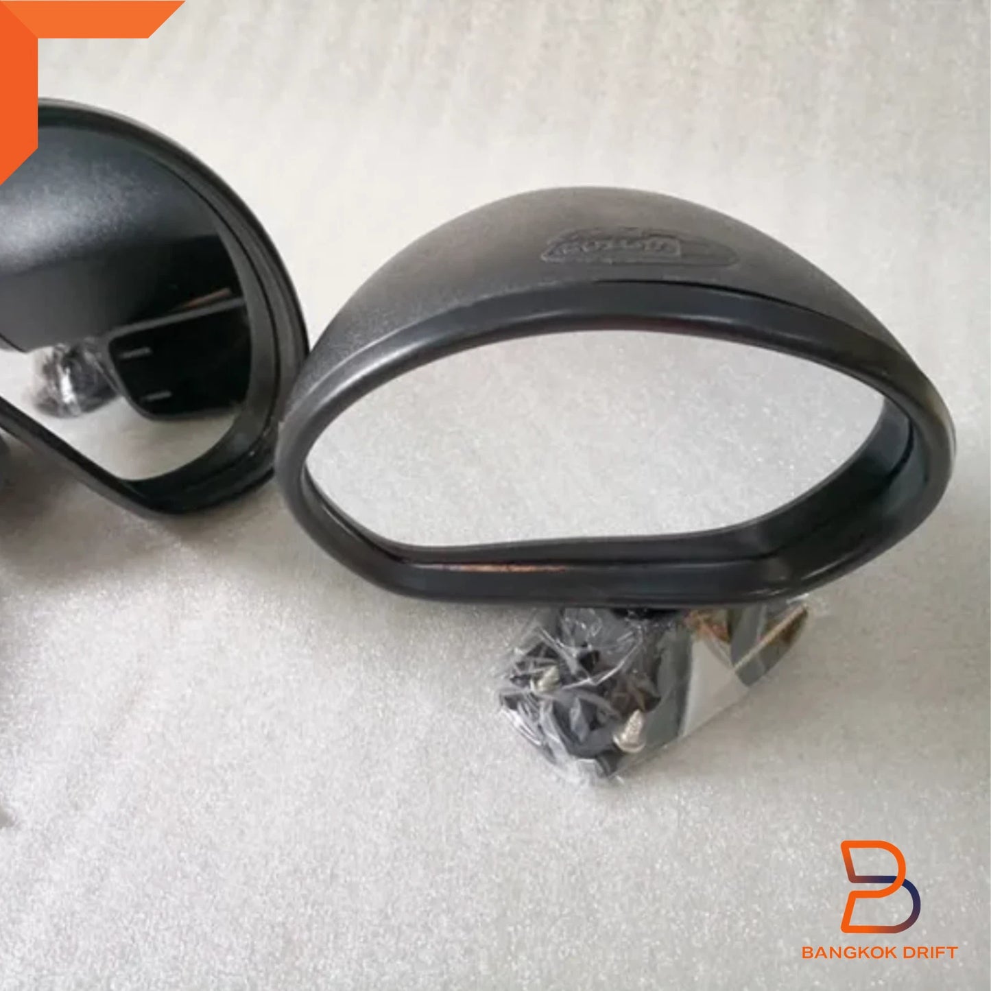 Black Door Bullet Mirrors Pair for BMW M1, Matra-Simca Bagheera