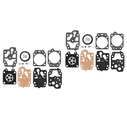 5 Set Carburetor Repair Kit for SCREWFIX TITANIUM TTL488GDO 25cc (2020-2023)