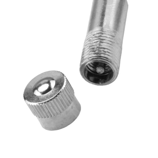 10pcs 135�� Tire Valve Stem Extenders for Car - Silver
