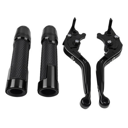 Black Extendable Brake Clutch Lever Grip for Honda CB1000R CBR1000RR (2008-2023)