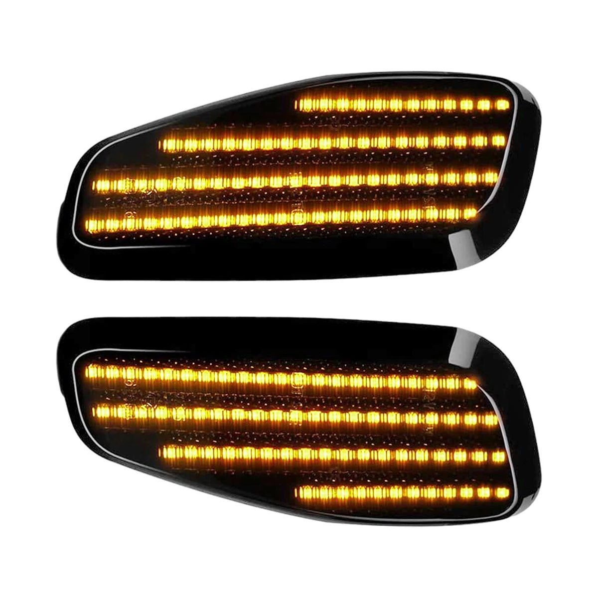 Front  Smoked Lens LED Amber Side Marker Lamp for Jeep Renegade (2015–2022)