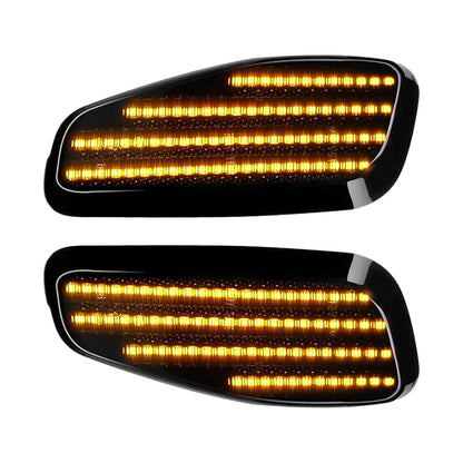 Front  Smoked Lens LED Amber Side Marker Lamp for Jeep Renegade (2015–2022)
