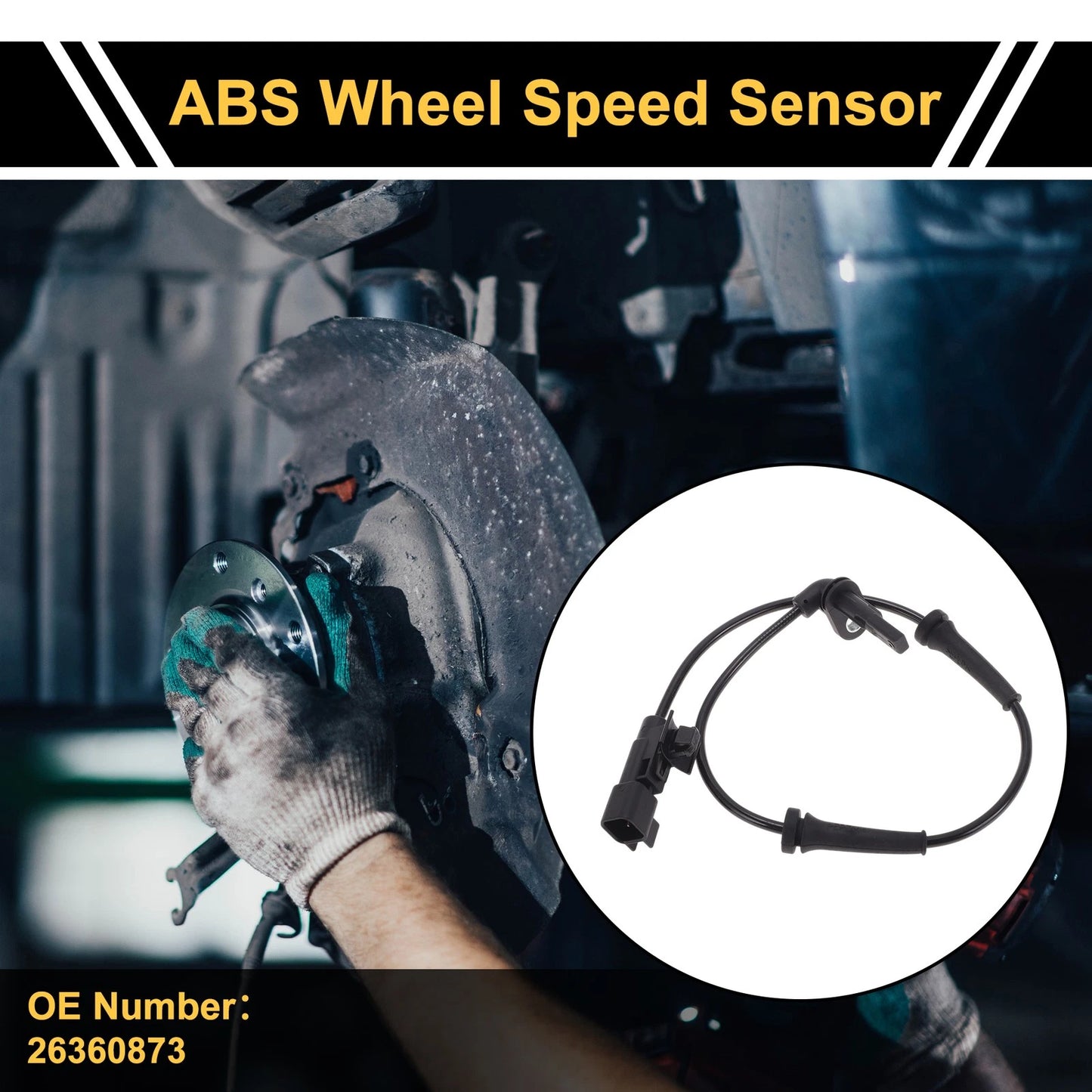 ABS Wheel Speed Sensor Rear Right for Buick VELITE 6 (2022–2022)