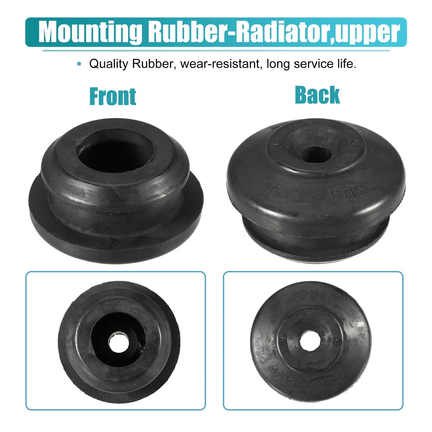 4 Pcs Radiator Mount Cushions for Subaru