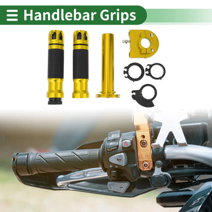 Hand Grips / Cover / Polka Dot Pattern for Motorcycle