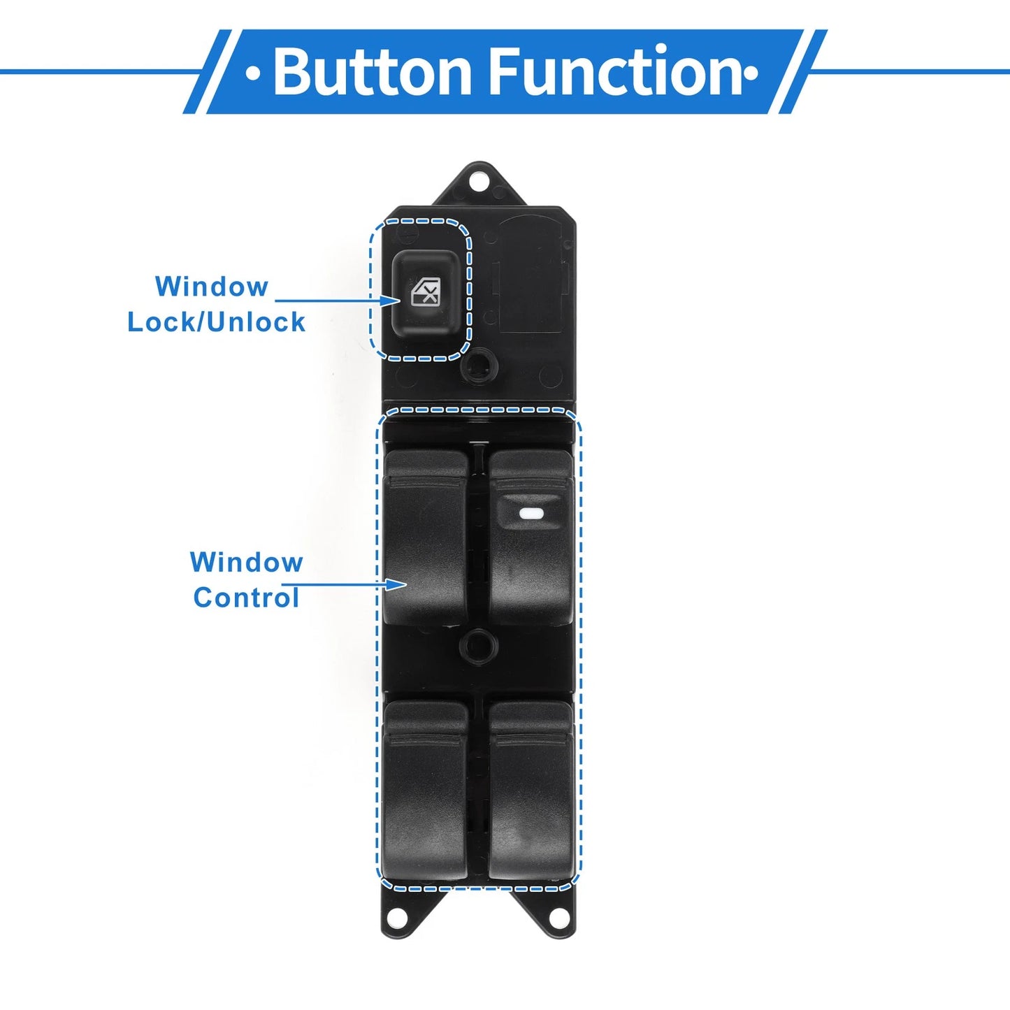 Power Window Switch for Mitsubishi Pajero NP (2002-2006)