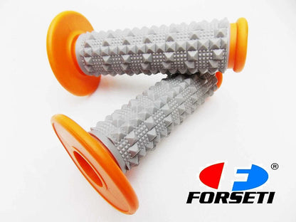 KTM MX Enduro Trail Forseti Orange Grey Diamond Handlebar Grip Set