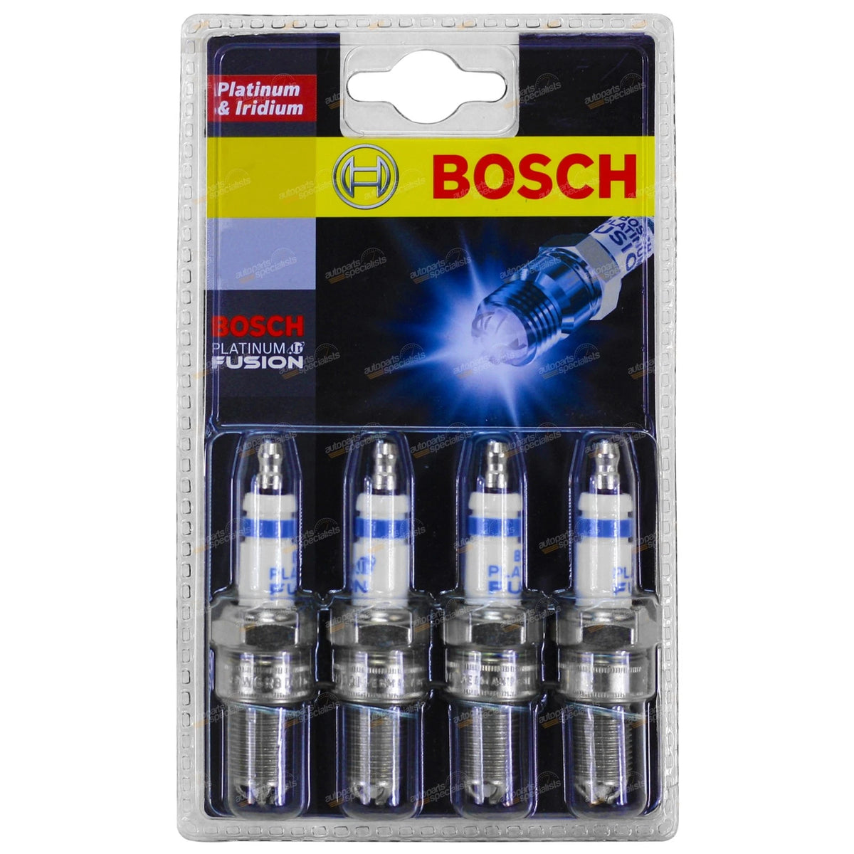 4 x Fusion Platinum Spark Plugs for Mazda Citroen Peugeot