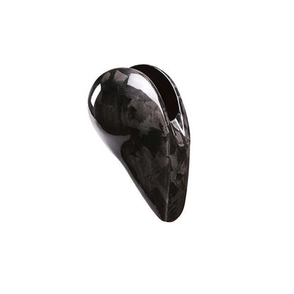 Forging Carbon Fiber Gear Shift Knob Cover Trim Fit For Porsche 2009-2016 Cayman